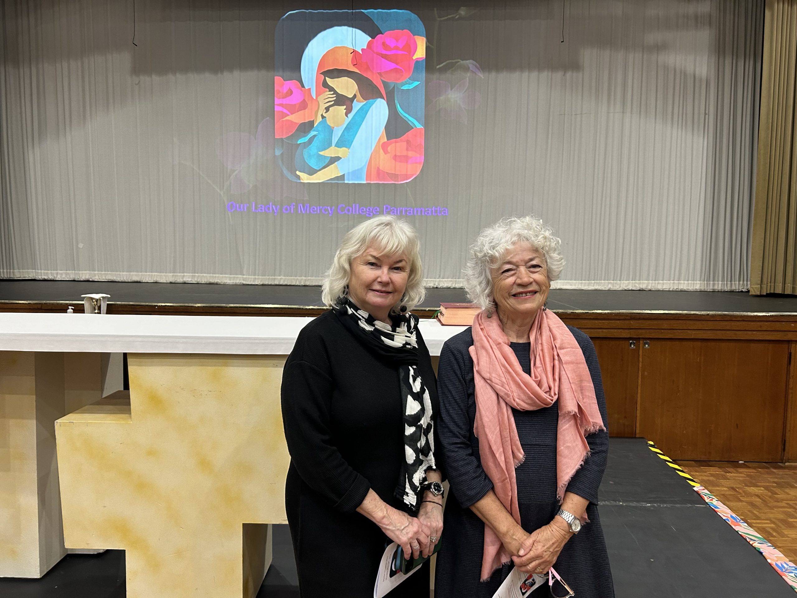 Topic One_Ricki Jeffery and OLMC Board Chair Kerrie Walshaw