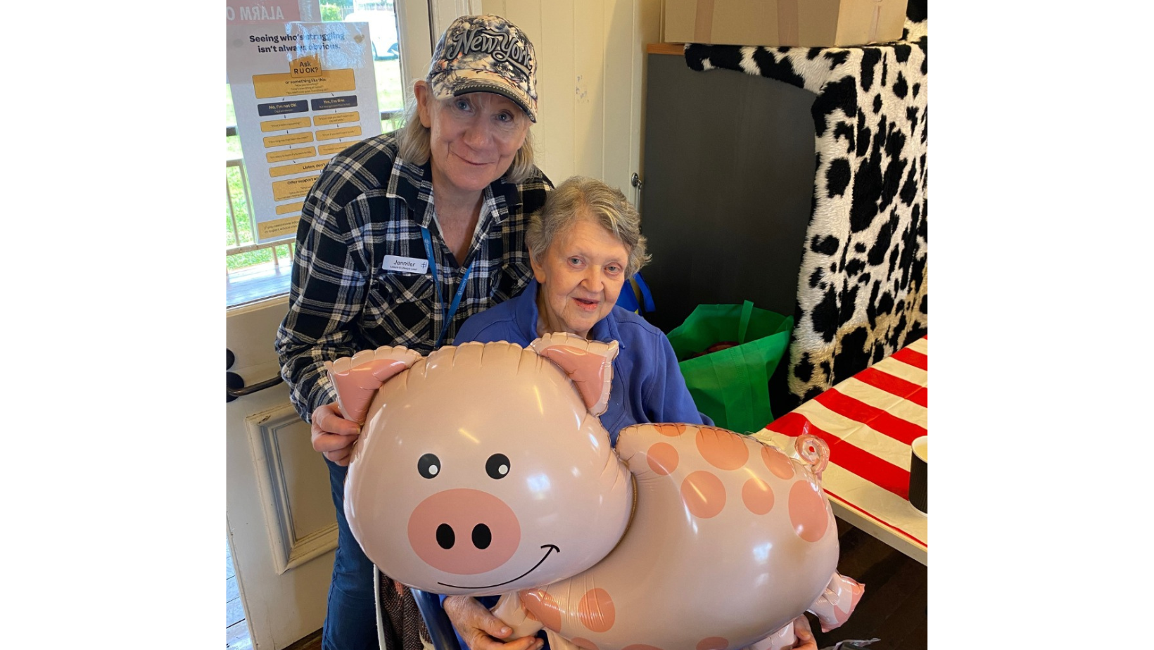 Residents enjoyed seeing animals at the Ekka.