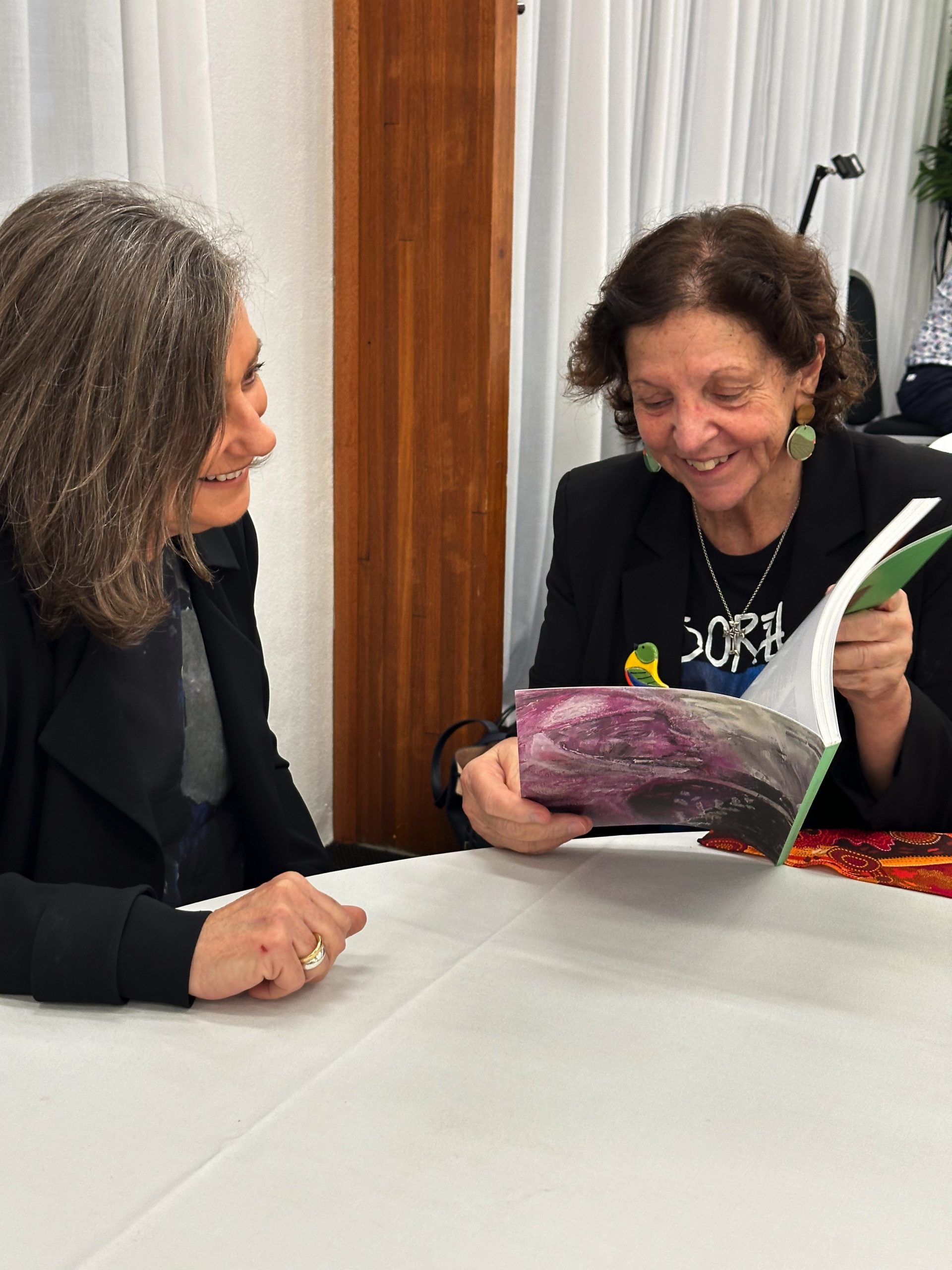 Patricia Bergen and Caroline Thompson
