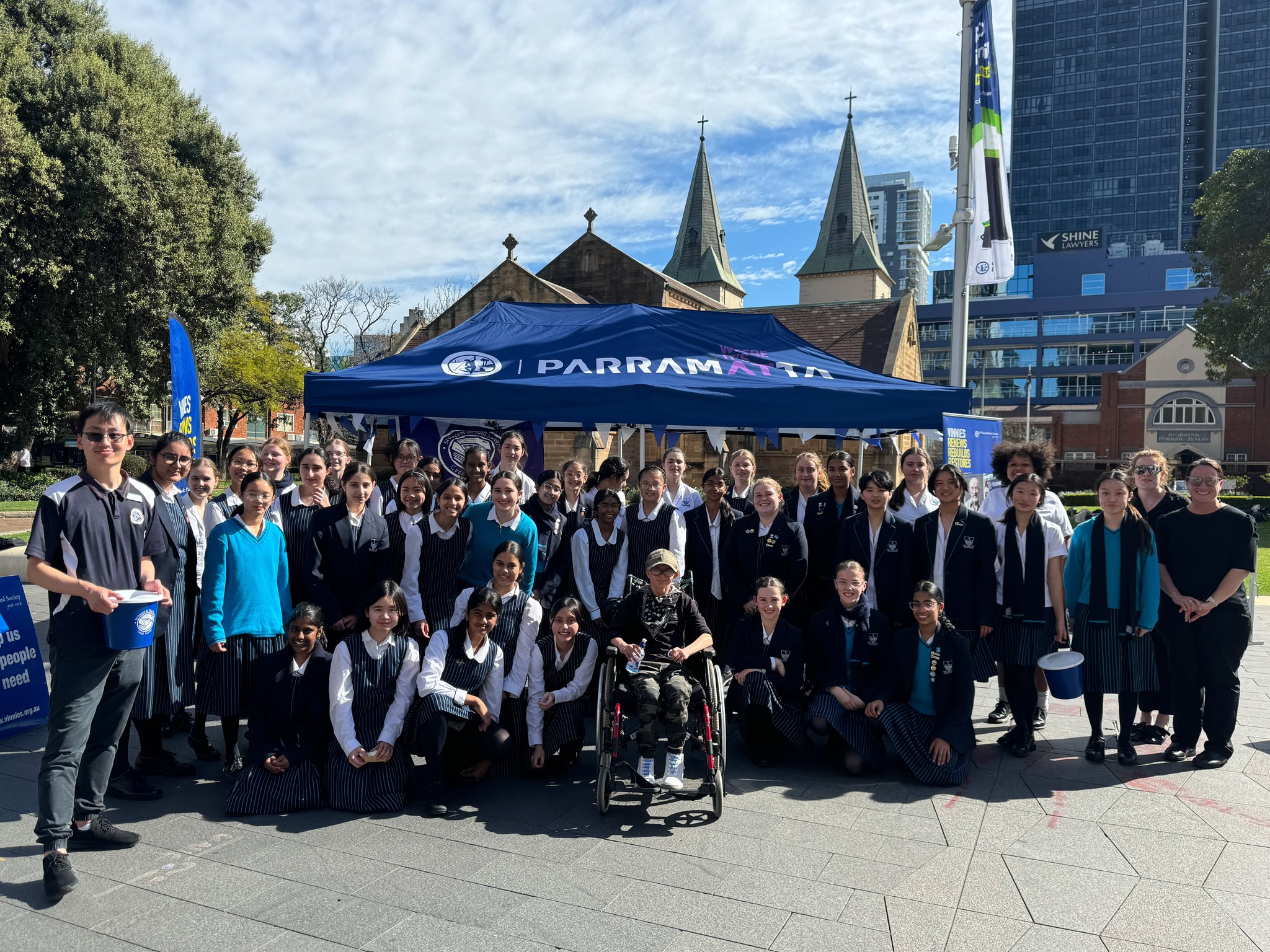 OLMC_BuskingForVinnies
